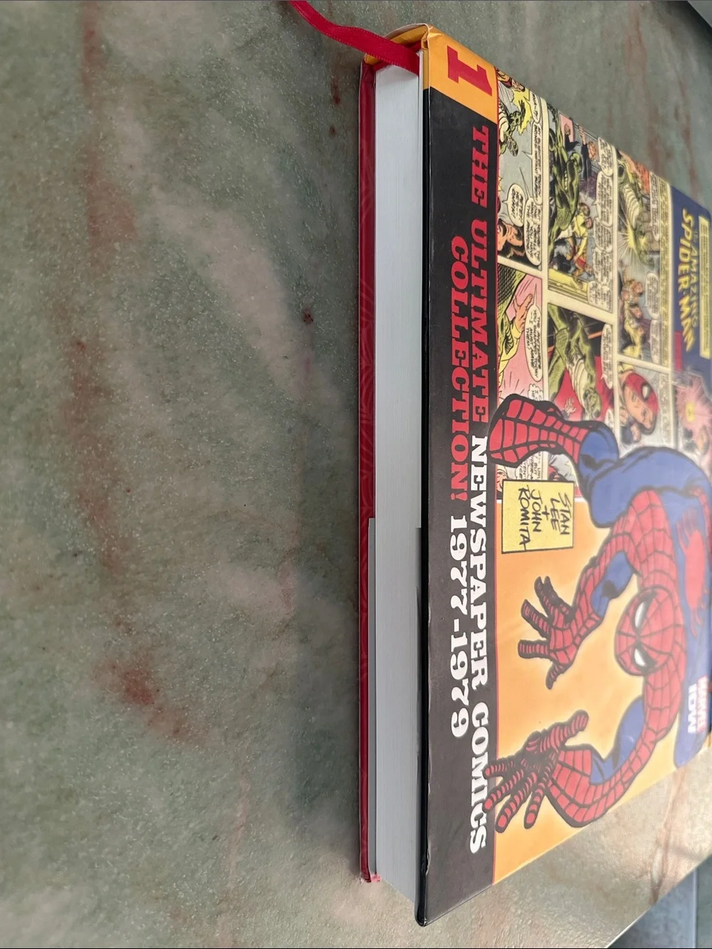 Marvel Spider-Man Hardcover Graphic Collection - Red, Blue, Yellow